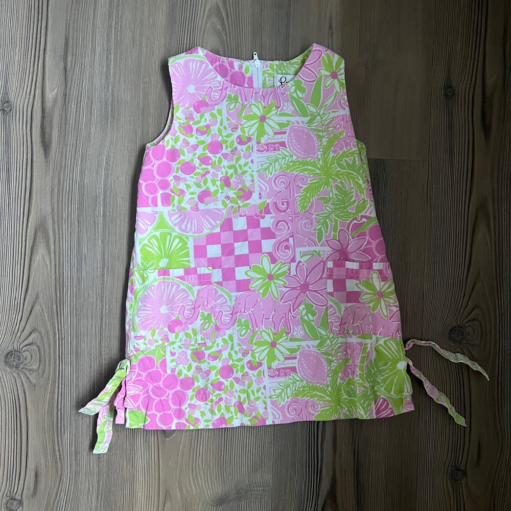 Lilly Pulitzer Floral Sleeveless Dress